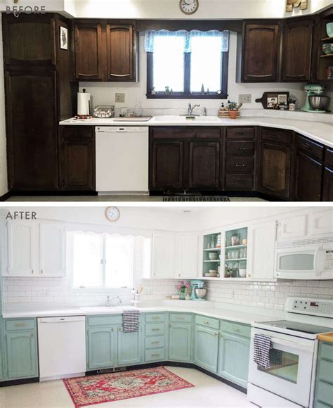 10 Diy Kitchen Before And Afters That Are Serious Eye Candy Diy Kitchen