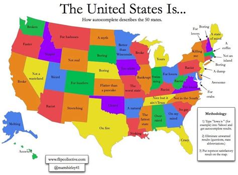 Or Alternatively Via Yahoo Funny Maps Map Usa Map