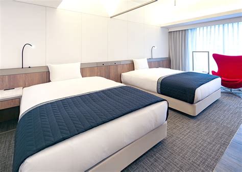 standard twin room rooms and amenities official hotel the flag shinsaibashi osaka