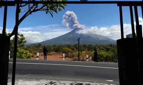 Thick smoke and glow from lava are seen as mount agung volcano erupts in karangasem regency, bali, indonesia, may 24, 2019, in this picture obtained from social media. Bali volcano eruption: Could Mount Agung erupt AGAIN? What ...