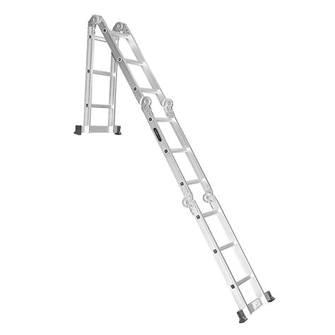 Wfx Utility™ Hershel 12 Step Aluminum Folding Multi Position Ladder