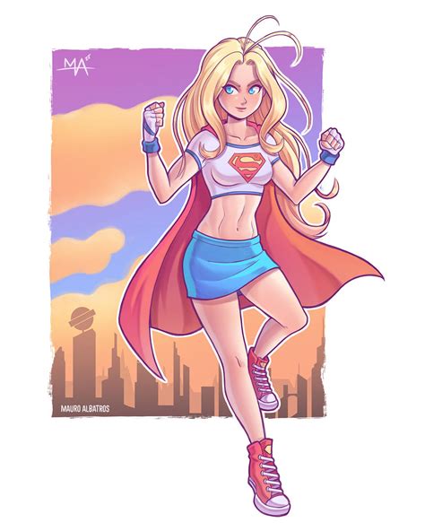 Supergirl by MauroAlbatros on DeviantArt