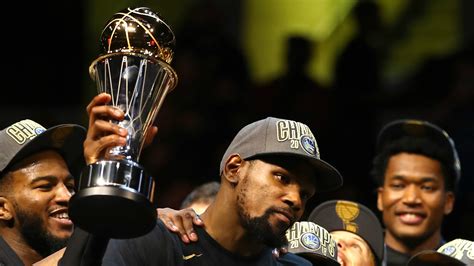 It'll be more unusual circumstances than usual suspects. Kevin Durant wins 2018 NBA Finals MVP | NBA.com Canada ...