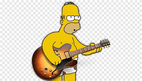 Festzug Arbeitgeber Grausam Homer Simpson Gitarre Lila Art Blutig
