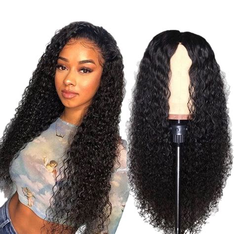China Wholesale Long Curly Lace Front Human Hair Wig Virgin Cuticle