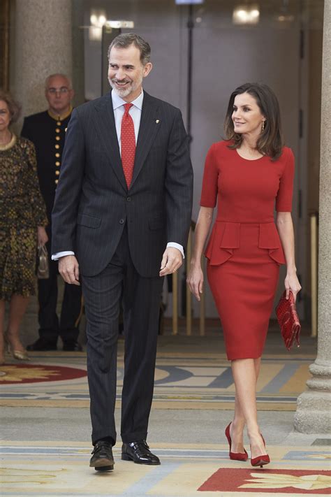 Queen Letizia Of Spain And King Felipe Vi Of Spain National Sports