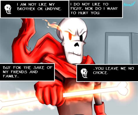 Glitchtale Papyrus With Text By Emuleel Arts On Deviantart