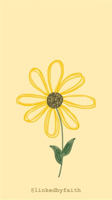 pin by lindsey kate 🦋 on pretty sunflower illustration sunflower wallpaper sunflower drawing