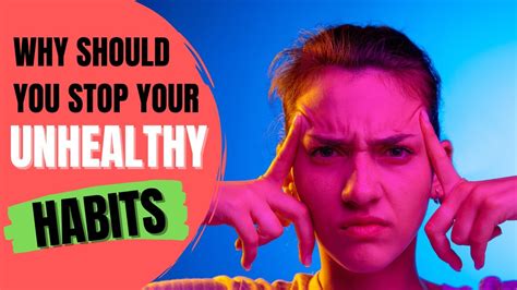 6 Unhealthy Habits That Are Ruining Your Health Youtube