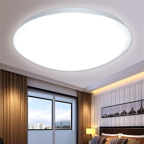 Review on the best led flush mount ceiling lights available. New LED Flush Mounted Ceiling Light Fixtures Living ...