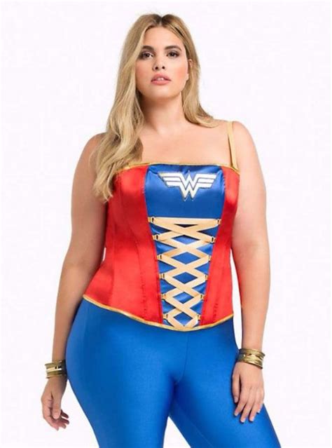 Plus Size Wonder Woman Costume Coolest Halloween Costume Ideas Lace