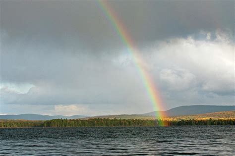 Brilliant Rainbow Appears To Rise Photograph By John Orcutt Fine Art