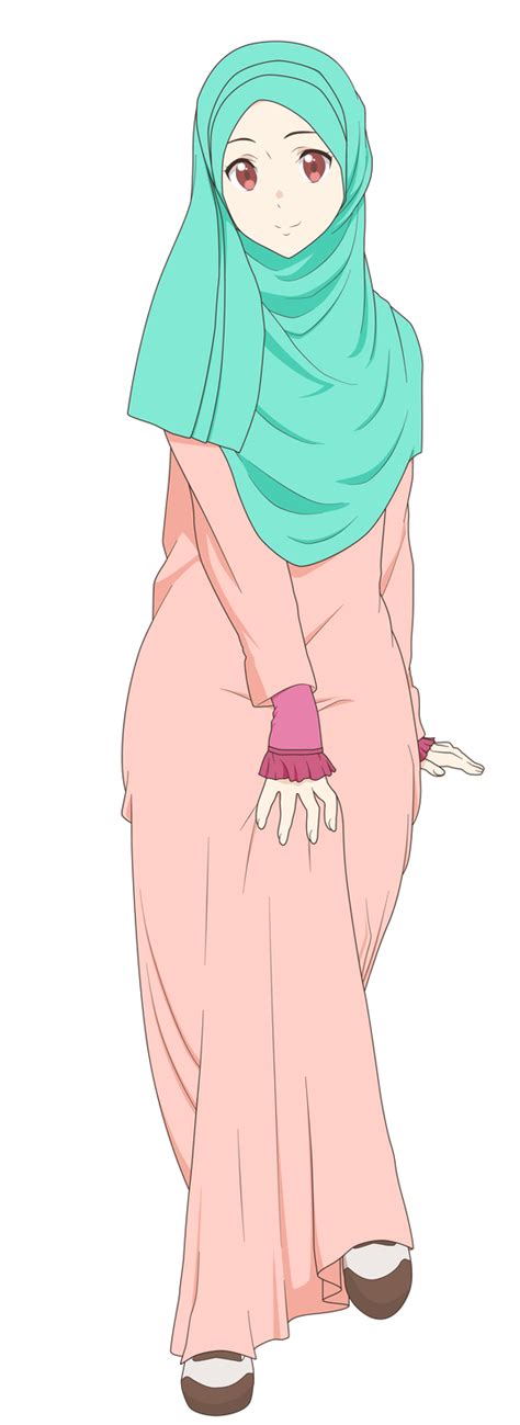 Mitsuki Nase By Taj92 Islamic Cartoon Anime Muslim Hijab Cartoon