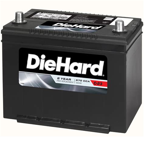Diehard Automotive Battery Group Size Ep 124r Price With Exchange