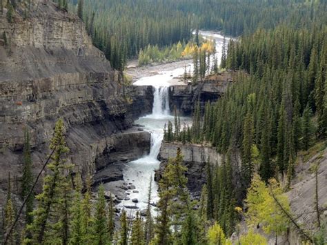 Hike To Crescent Falls From Bighorn River Lookout For A Spectacular
