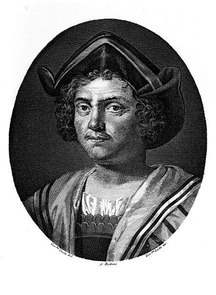 Dateiportrait Of Christopher Columbus Wellcome M0007952
