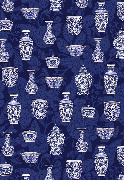 Chinoiserie Patterns Chinoiserie Style Pottery Patterns Pottery