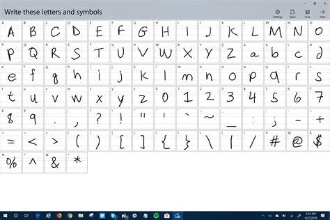 Create A Personalized Handwriting Font With Microsoft Font Maker App