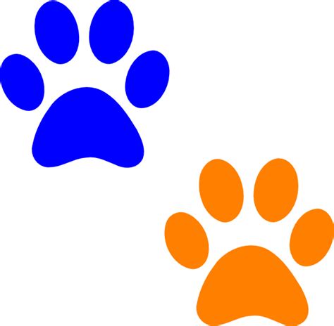 Red Paw Print Border Clipart Best