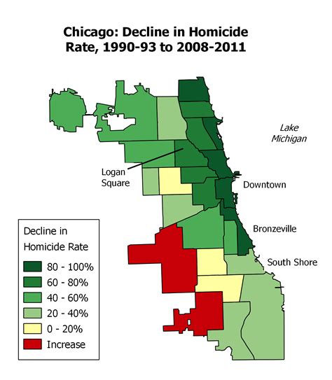 Maps Of Crime In Chicago Crime In Different Neighborhoods