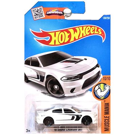 Buy Hot Wheels 2016 Muscle Mania 15 Dodge Charger Srt Hellcat White