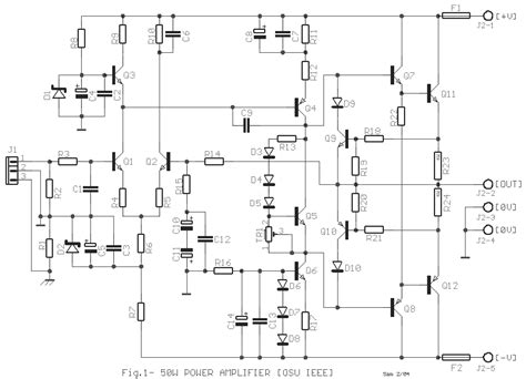 Circuit Diagram Of Amplifier