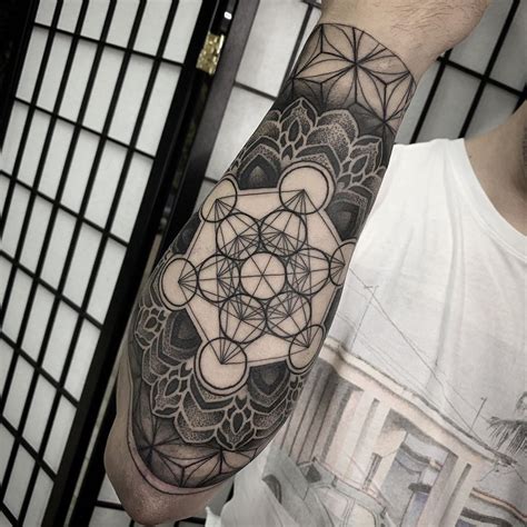 Geometric Tattoo Sleeve Designs Geometric Tattoos Men Geometric