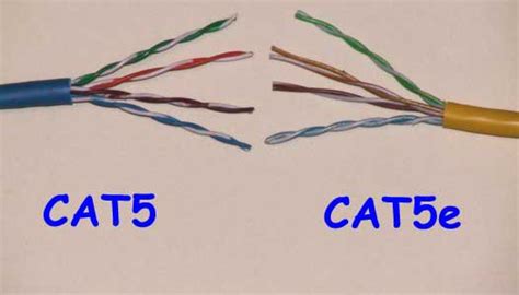 Cables4sure Networking Cables Comparison Between Cat5 And Cat5e Cable