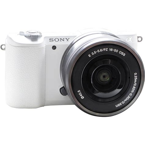Sony Alpha A5100 Mirrorless Digital Camera Ilce5100lw Bandh Photo