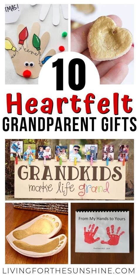 Heartfelt Diy Gifts For Grandparents Grandparents Christmas Gifts Homemade Christmas