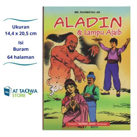 Jual Buku Cerita Dongeng Aladin Dan Lampu Ajaib Indonesia Shopee