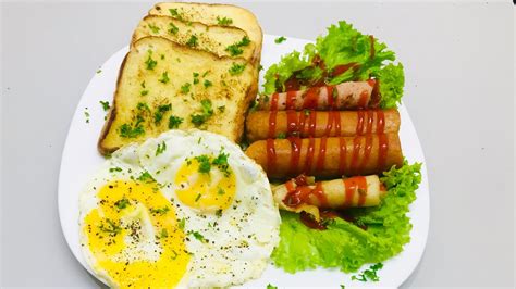 Easy High Protein American Breakfast Youtube