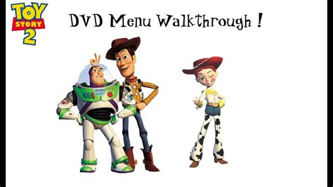 Toy Story 2 2000 Dvd Menu Walkthrough Youtube