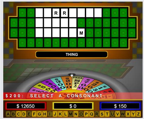 Kids Version Of Wheel Of Fortune Game Free Personalplus