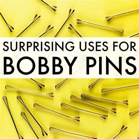 Bobby Pins Cleaning Organizing Organization Hacks Organizing Ideas