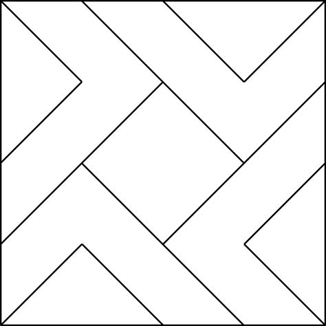 Starry Starr Simple Lines And Shapes Coloring Pages