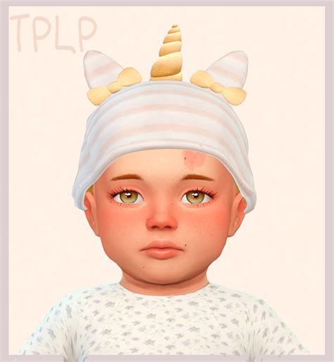 Tplp Unicorn Bow Hat Tplp On Patreon The Sims Sims 4 Cas Sims Cc