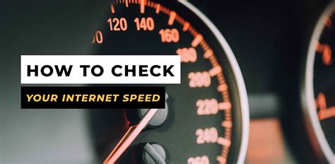 How To Check Your Internet Speed Online
