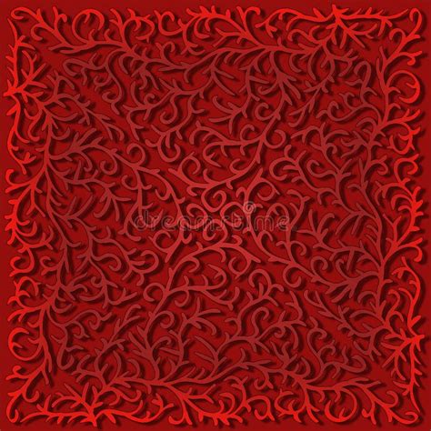 Filigree Lace Graphic Red Royalty Free Stock Photos Image 30265168