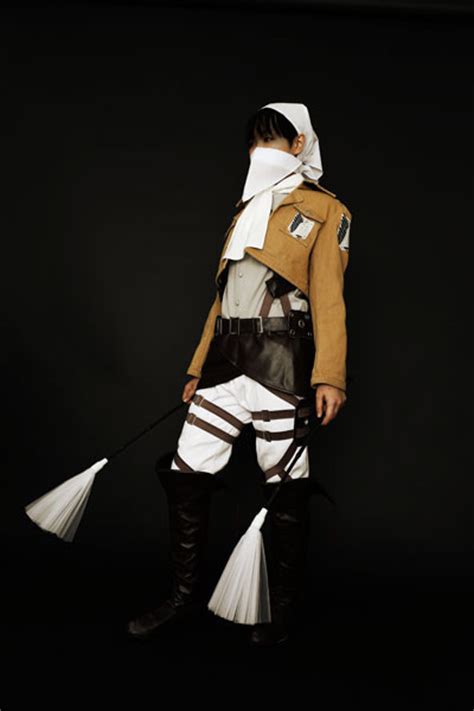 crunchyroll spring clean  style  official levi ackerman costume