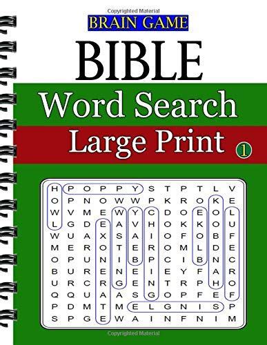 Bible Word Search Large Print 1 Over 200 Cleverly Hidden