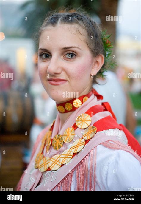 Woman Dressed In Croatian Dress Hi Res Stock Photography And Images Alamy