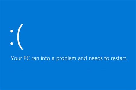 How To Fix ‘your Pc Ran Into A Problem And Needs To Restart