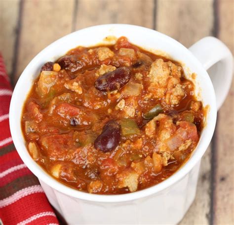This Easy Turkey Chili Is A Quick And Healthy Recipe That Is Sure To