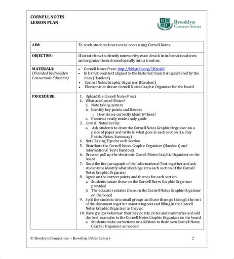 These free and effective note taking templates will help you record and memorize new material with ease. Cornell Note Taking Template - 8+ Free Word, Excel, PDF ...