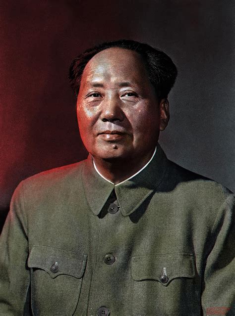 Mao Zedongmao Tse Tung Chinese Communist Revolutionary Who Became The Founding Father Of The