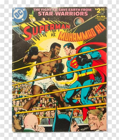 Superman Vs Muhammad Ali Vs Comic Book Boxing Transparent Png