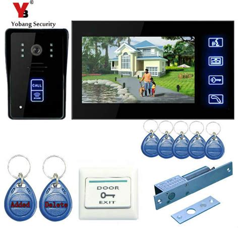 Yobang Security Freeship Deur Monitor Video Intercom Home Deurtelefoon