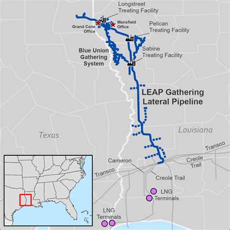 Iti Awarded Dt Midstreams Louisiana Energy Access Pipeline Leap