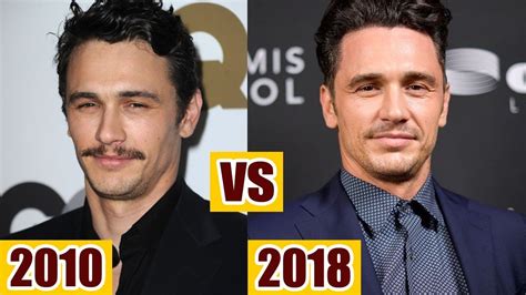 James Franco Before And After 2010 Vs 2018 Youtube